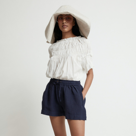 Karen Walker Linen Shorts