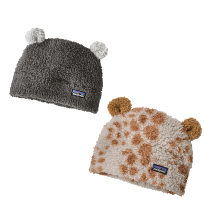 Gorro Baby Furry Friends con forro de polar de Patagonia