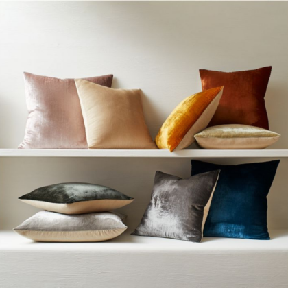 West Elm Velvet Pillow Covers